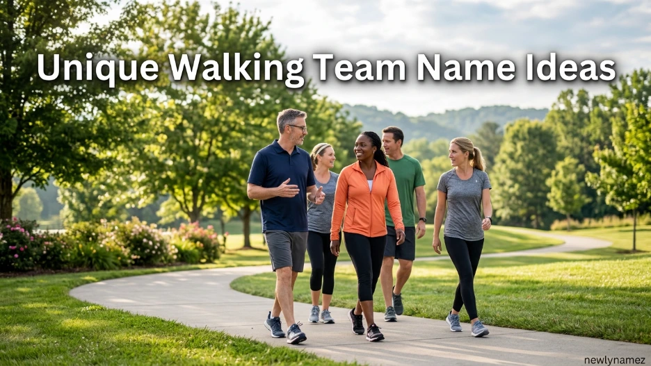 Unique Walking Team Name Ideas