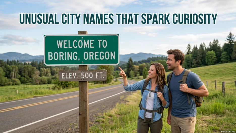 Unusual City Names That Spark Curiosity