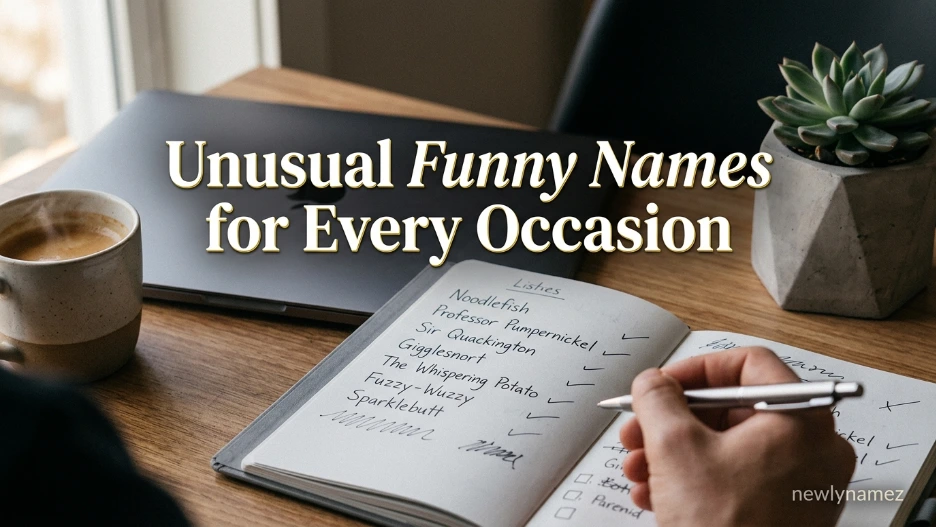 Unusual Funny Names for Every Occasion