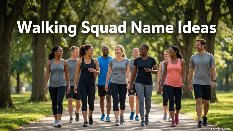 Walking Squad Name Ideas