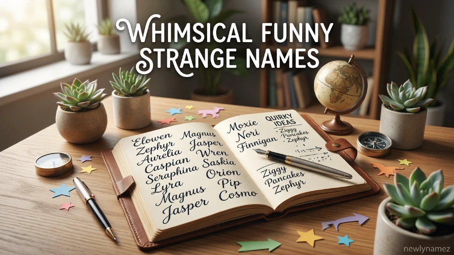 Whimsical Funny Strange Names
