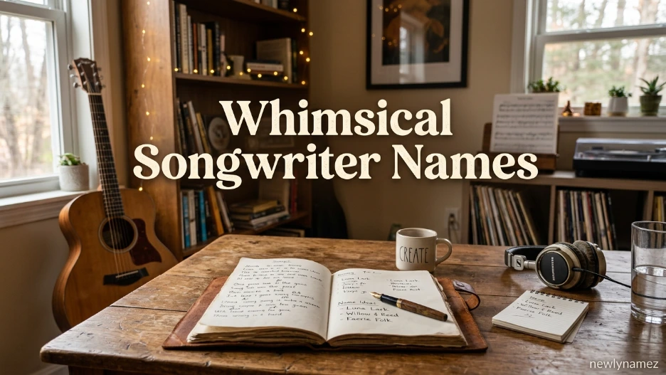 Whimsical Songwriter Names