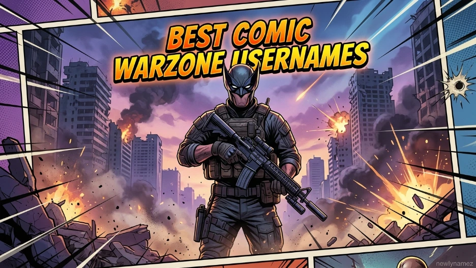 Best Comic Warzone Usernames