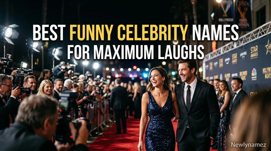 Best Funny Celebrity Names for Maximum Laughs