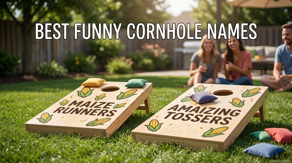 Best Funny Cornhole Names