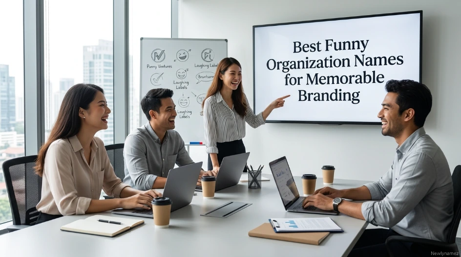 Best Funny Organization Names for Memorable Branding