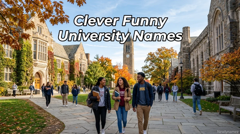 Clever Funny University Names
