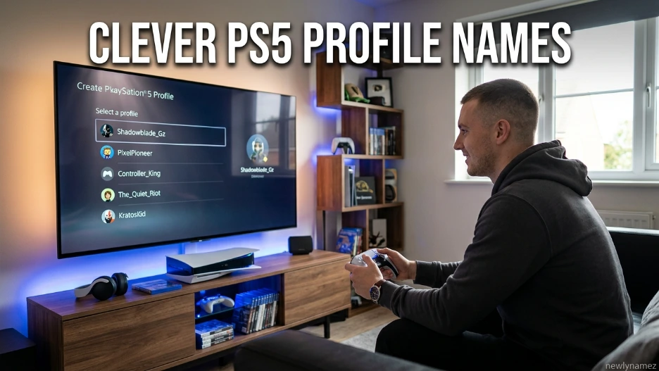 Clever PS5 Profile Names