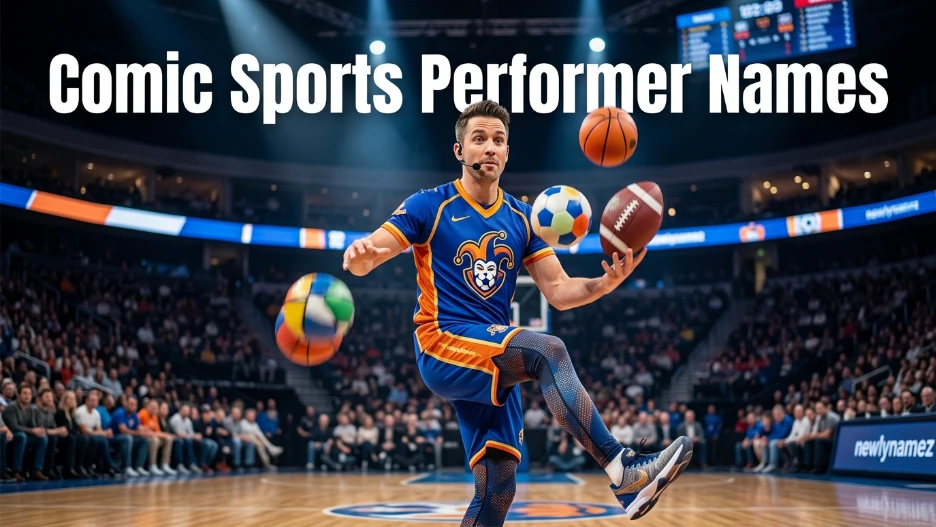 Comic Sports Performer Names