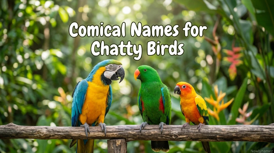 Comical Names for Chatty Birds