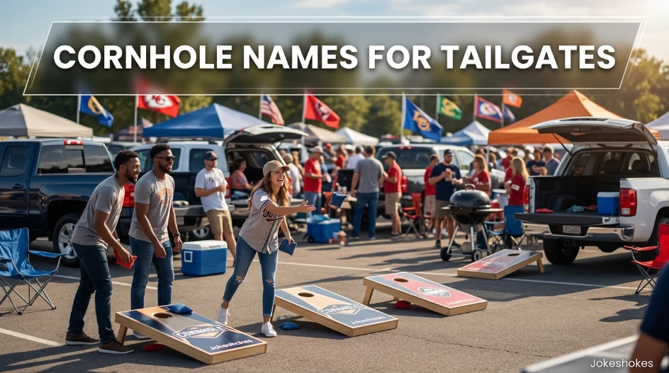 Cornhole Names for Tailgates