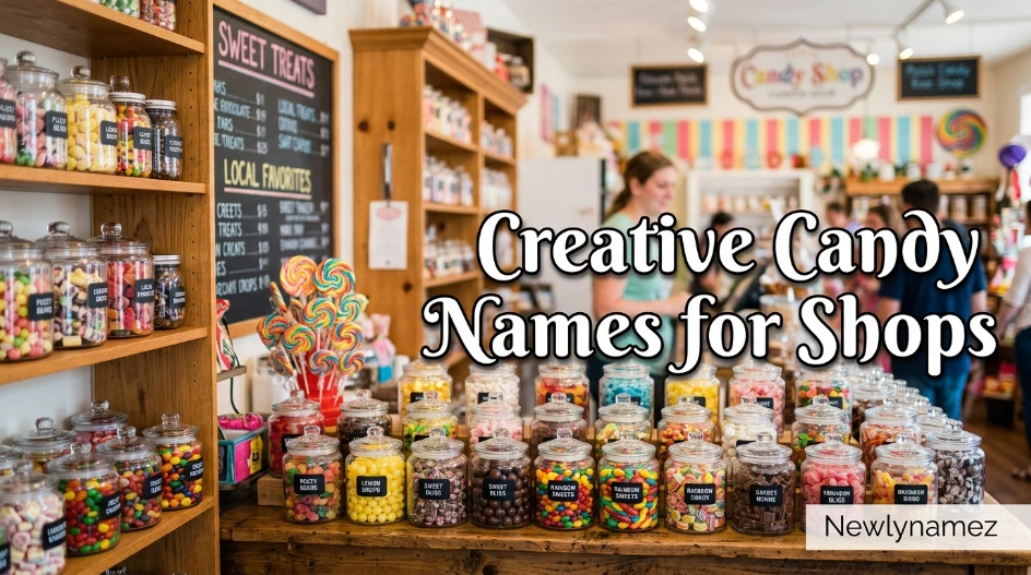 Creative Candy Names for Shops