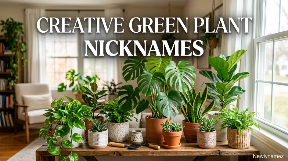 Creative Green Plant Nicknames