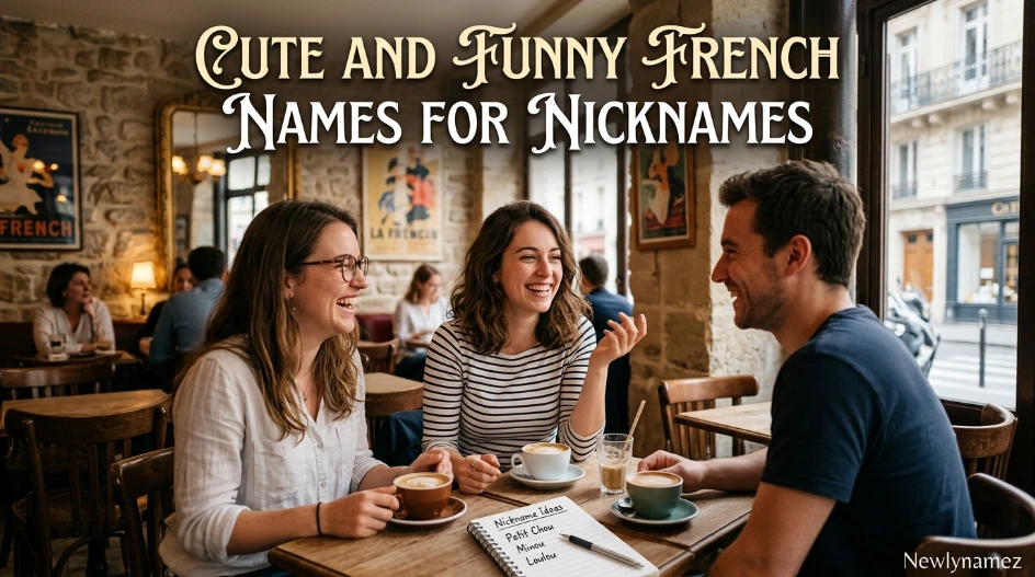 Cute and Funny French Names for Nicknames