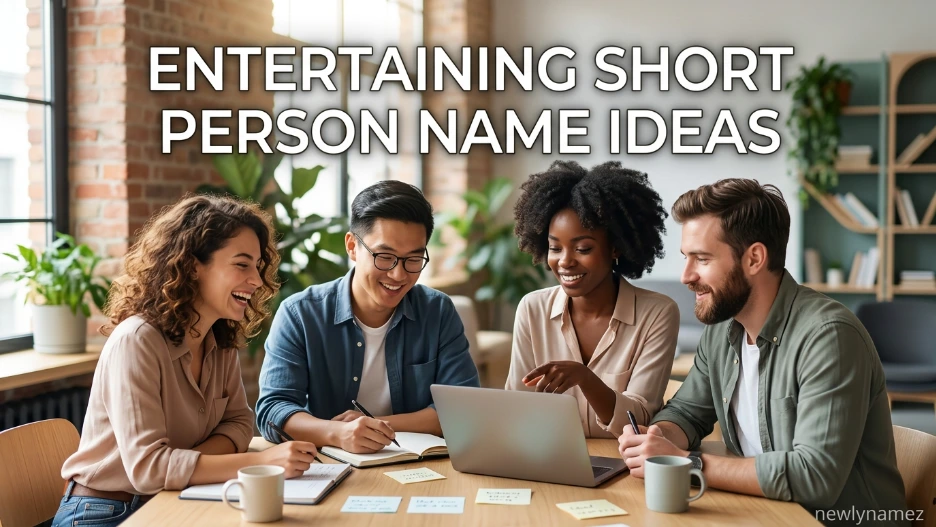 Entertaining Short Person Name Ideas
