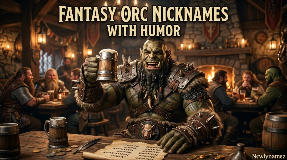 Fantasy Orc Nicknames With Humor