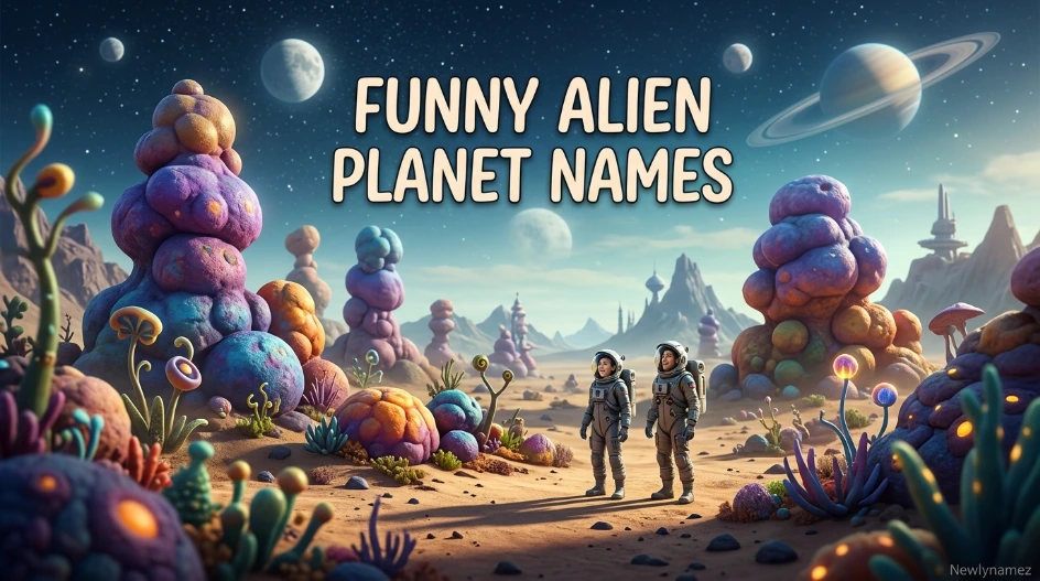 Funny Alien Planet Names