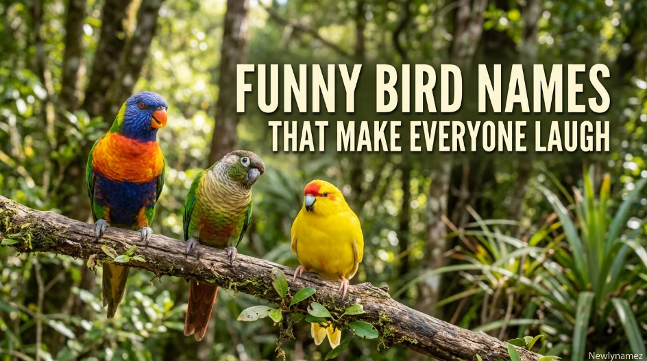 Funny Bird Names That Make Everyone Laugh
