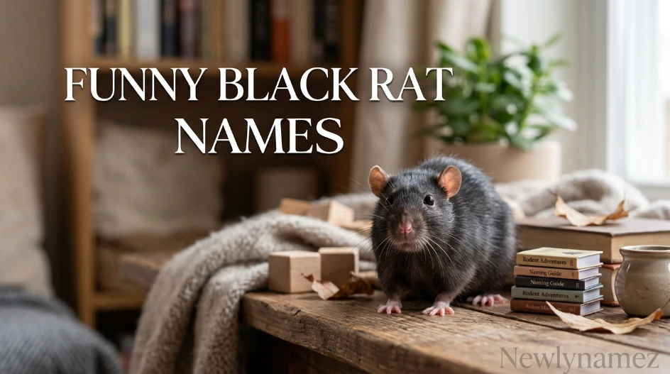 Funny Black Rat Names