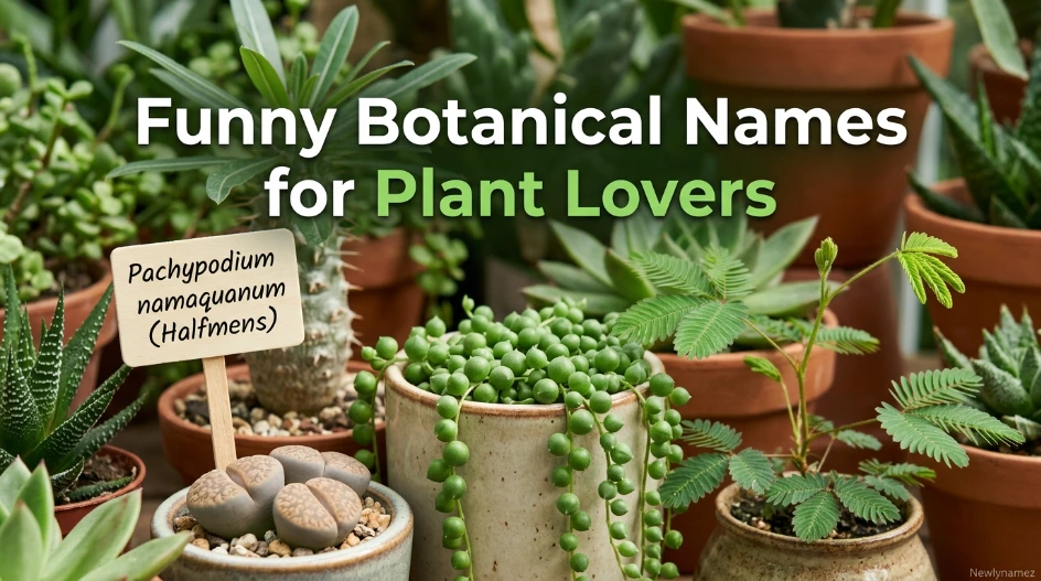 Funny Botanical Names for Plant Lovers