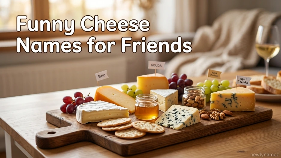 Funny Cheese Names for Friends