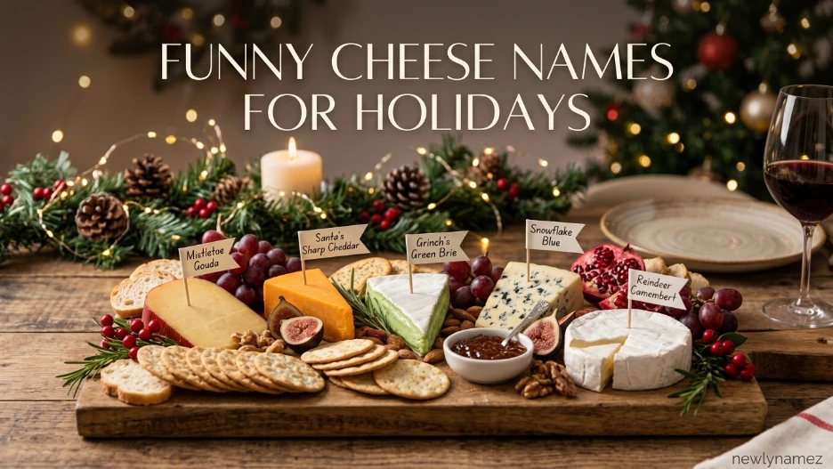Funny Cheese Names for Holidays