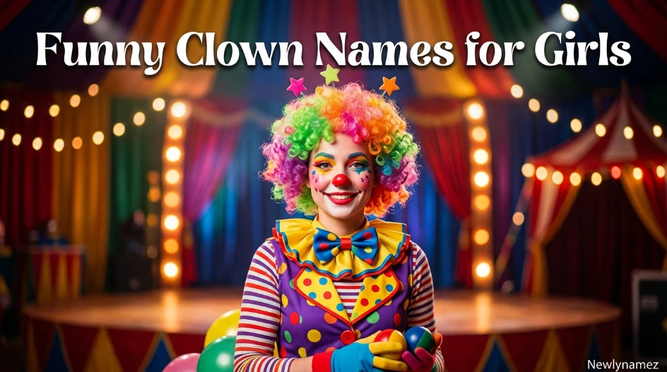 Funny Clown Names for Girls
