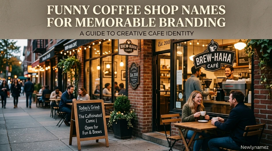 Funny Coffee Shop Names for Memorable Branding
