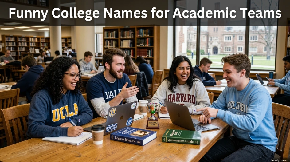 Funny College Names for Academic Teams