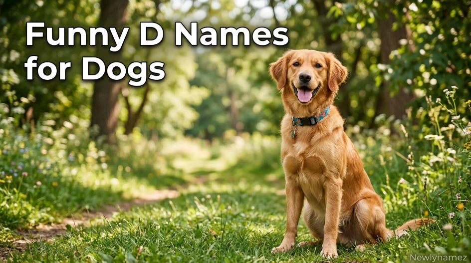 Funny D Names for Dogs