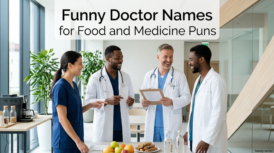 Funny Doctor Names for Food and Medicine Puns