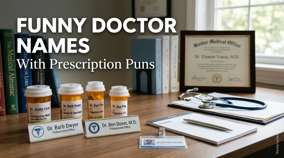Funny Doctor Names With Prescription Puns