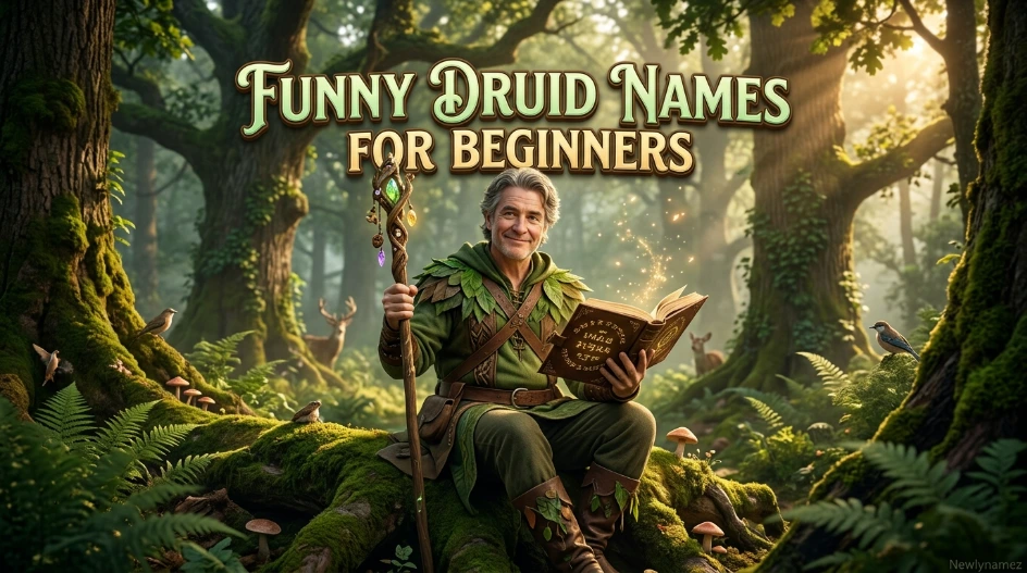 Funny Druid Names for Beginners