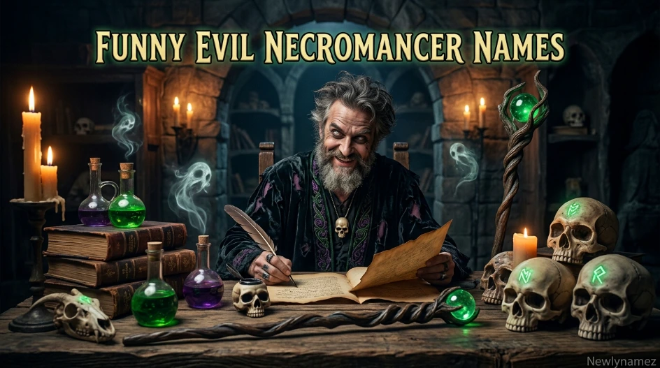 Funny Evil Necromancer Names