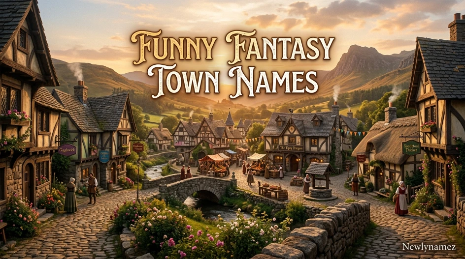 Funny Fantasy Town Names