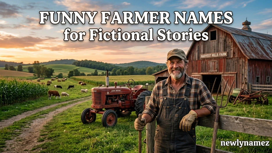 Funny Farmer Names for Fictional Stories
