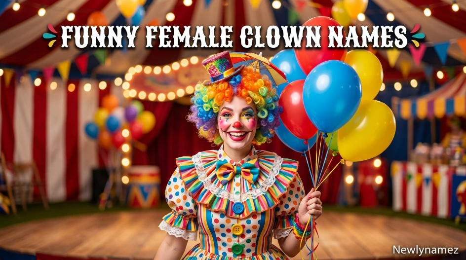 Funny Female Clown Names