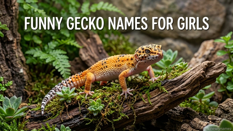 Funny Gecko Names for Girls