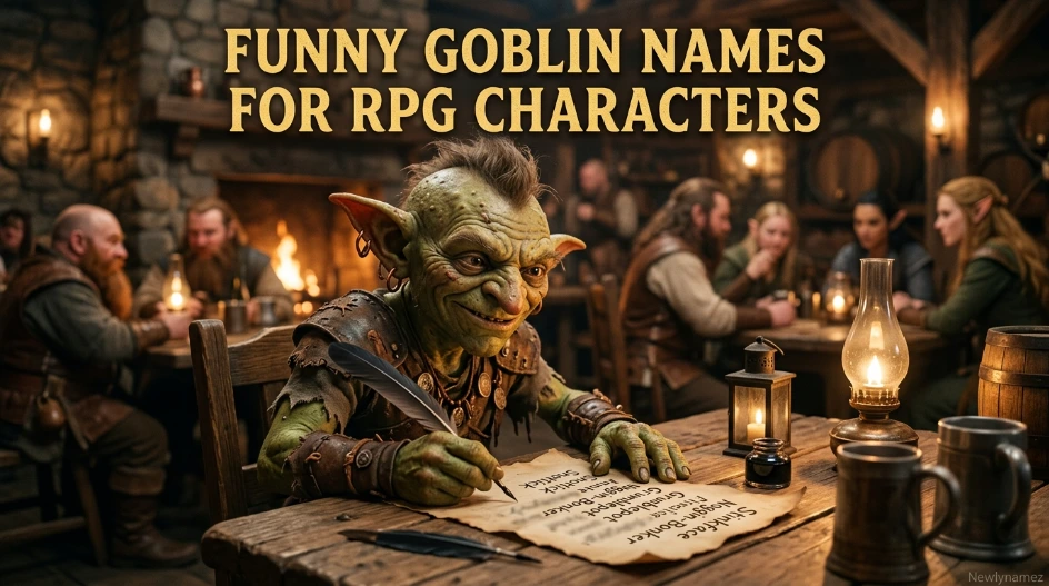 Funny Goblin Names for RPG Characters