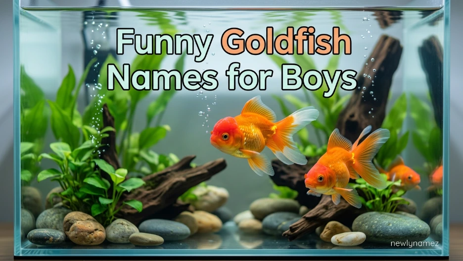 Funny Goldfish Names for Boys