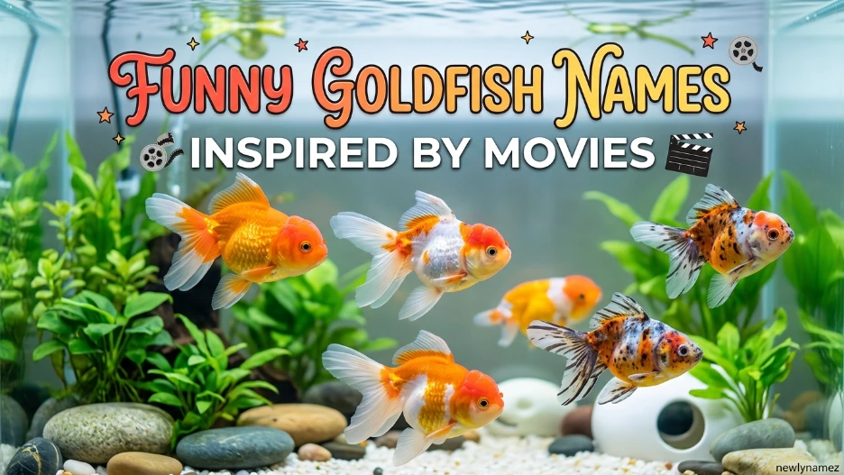 Funny Goldfish Names Inspired by Movies