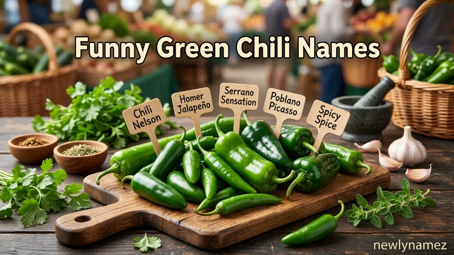 Funny Green Chili Names