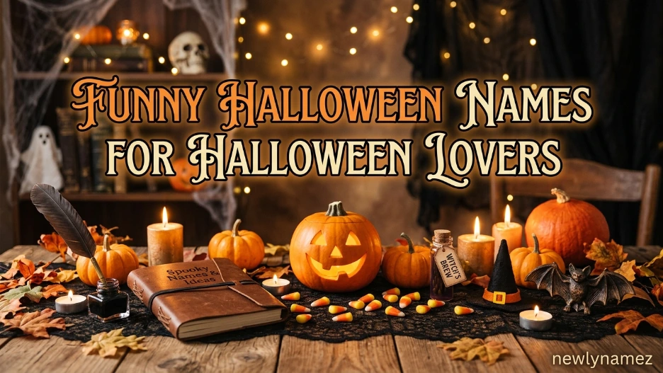 Funny Halloween Names for Halloween Lovers