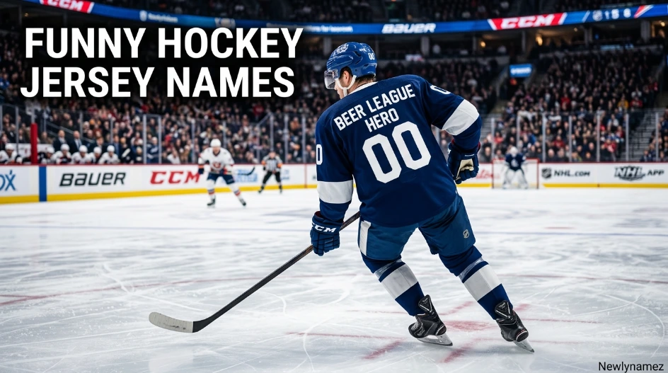 Funny Hockey Jersey Names