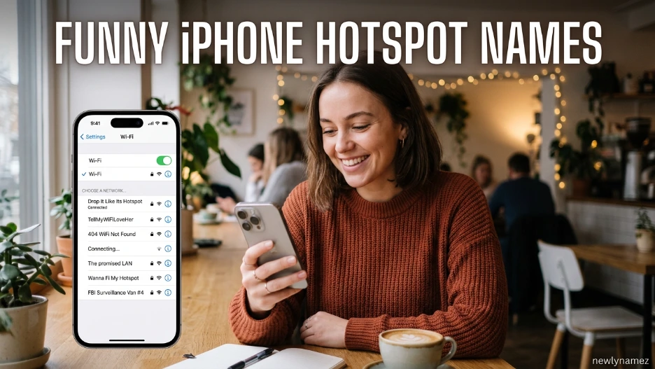 Funny iPhone Hotspot Names