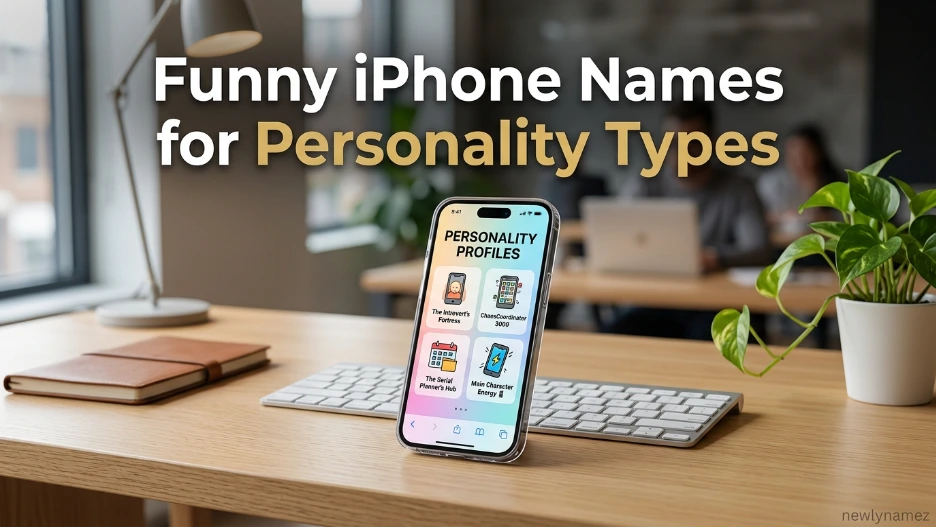 Funny iPhone Names for Personality Types