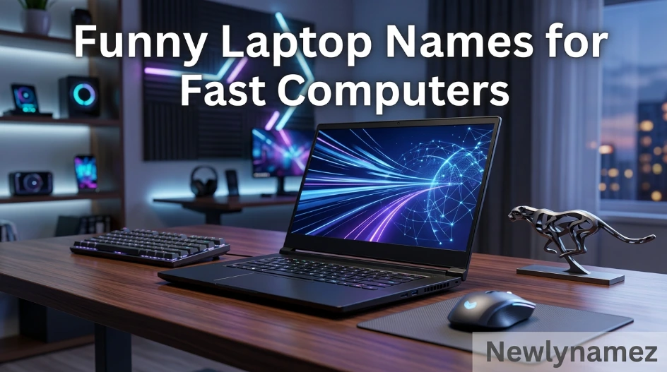 Funny Laptop Names for Fast Computers