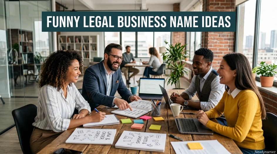 Funny Legal Business Name Ideas