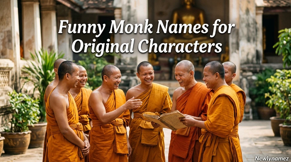 Funny Monk Names for Original Characters