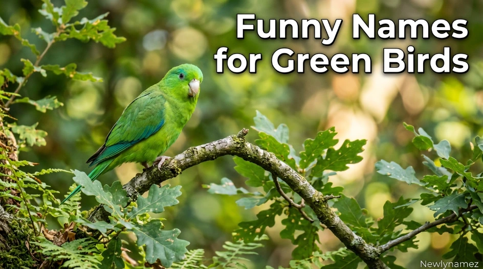 Funny Names for Green Birds